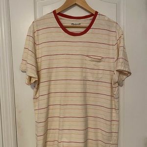 Men’s Madewell Stripped Pocket T Shirt